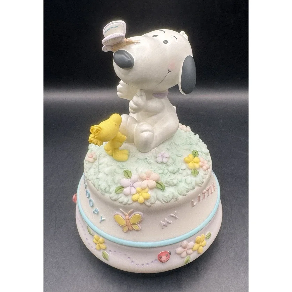 Hallmark My Little Snoopy Woodstock Hallmark Music Box 5